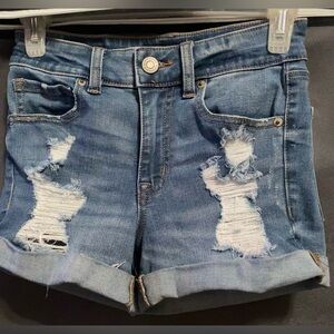 Aeropostale High Rise Shorts with Rips